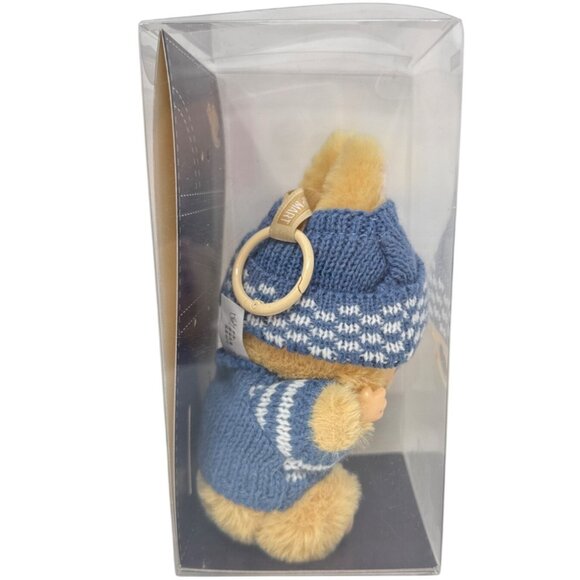 Pop Mart Labubu Clothing – Blue Cardigan & Blue Beanie Outfit - Picture 2 of 4